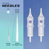 Aguja de tatuaje desechable Caja azul aguja blanca