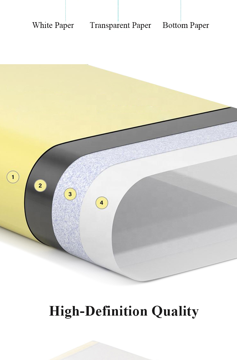 Papel de transferencia de tatuaje t&eacute;rmico desechable A4