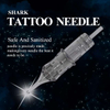 Juego de agujas para tatuajes con caja blanca de grado médico