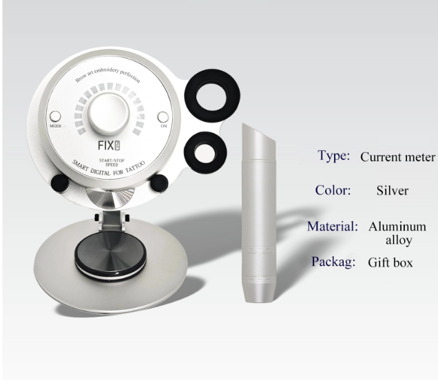 Pluma de bater&iacute;a de tatuaje FIXPMU con motor sin n&uacute;cleo