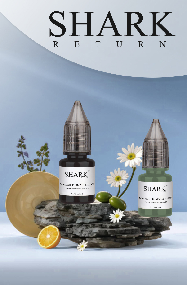 Tatuaje de tatuaje Sharkreturn Pigmento de planta de tinta