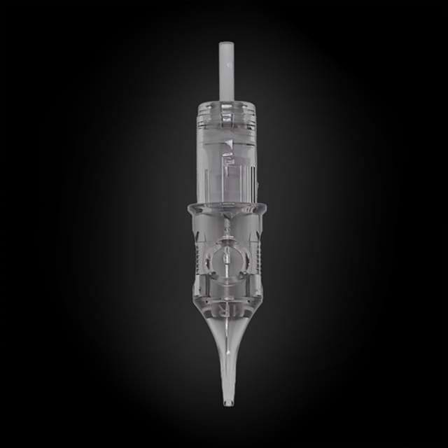 Juego de agujas para tatuajes con caja blanca de grado médico