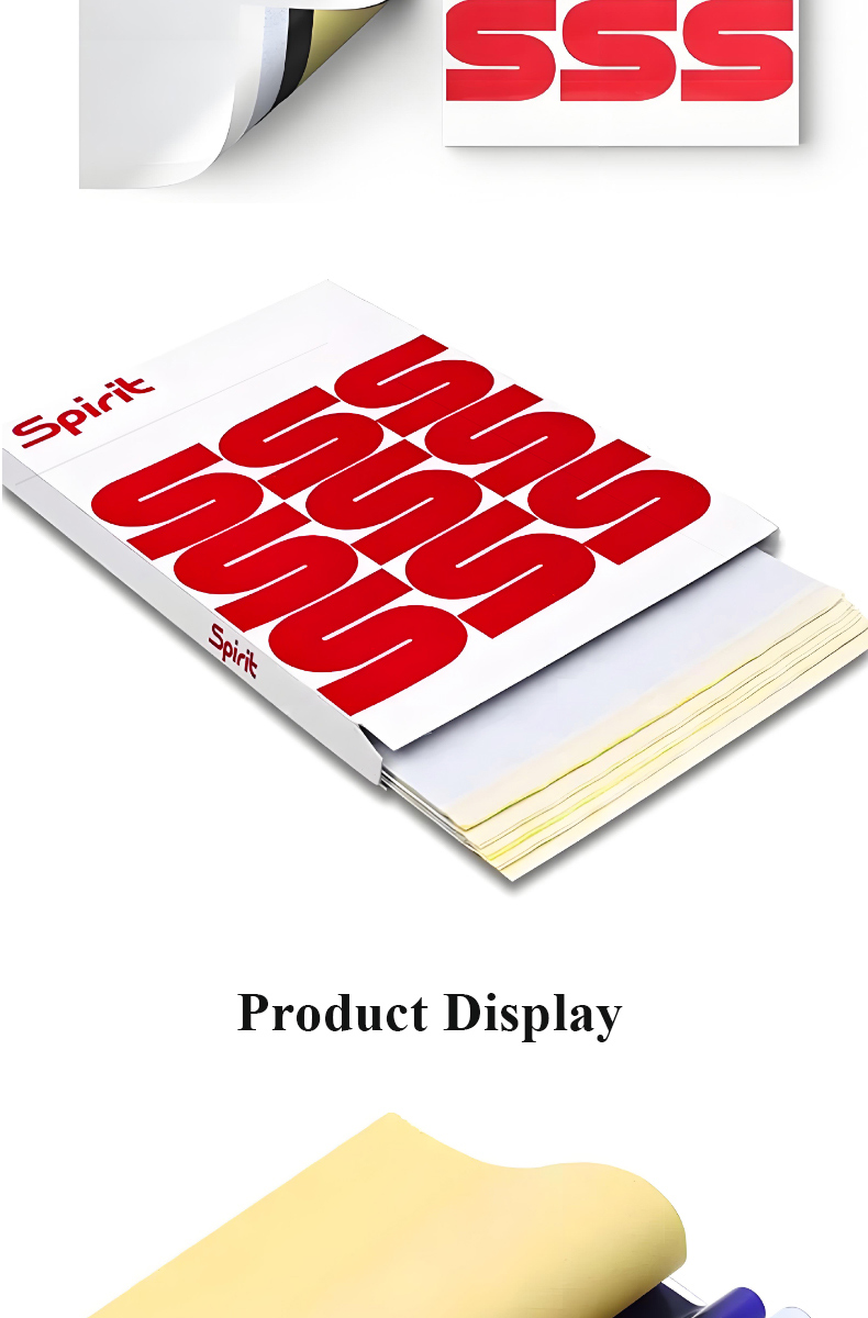 Papel de transferencia de tatuaje t&eacute;rmico desechable A4